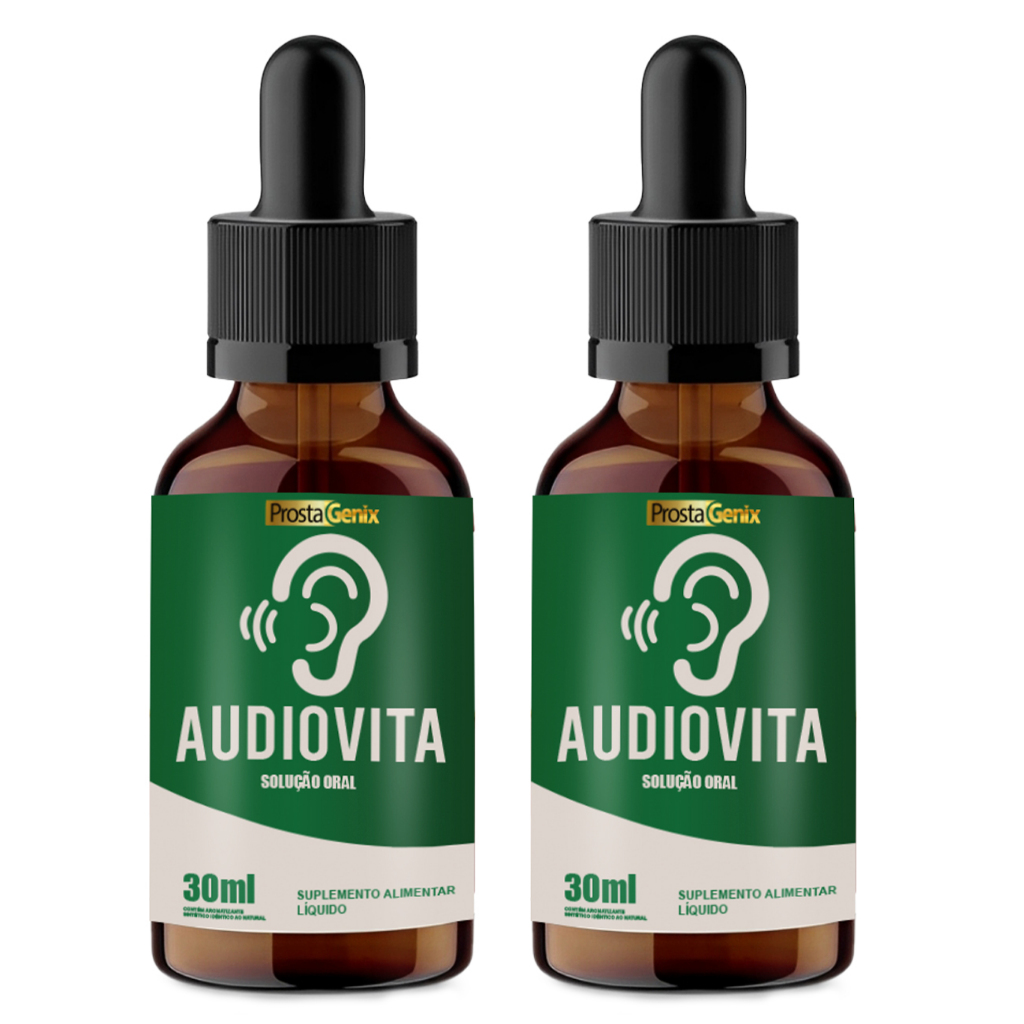2 Audiovita – Suplemento Alimentar Líquido – Prático e Fácil de Usar