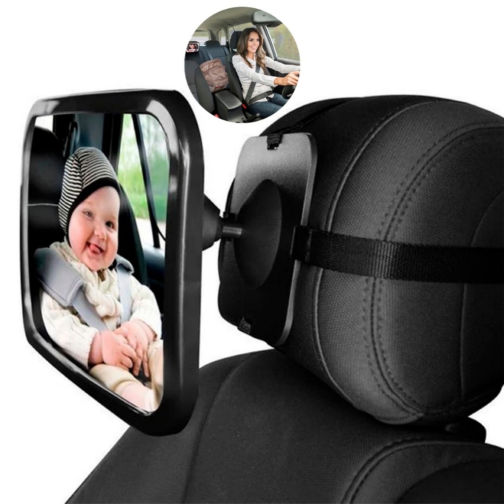 Espelho Retrovisor Banco Traseiro Bebê Conforto Cadeirinha Espelho Retrovisor Banco Traseiro Bebê Conforto Cadeirinha