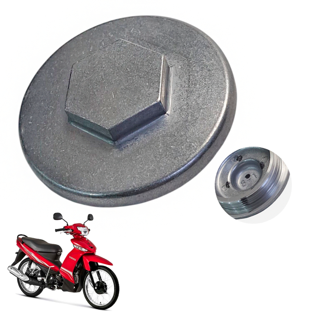 Tampa Lateral Do Cabeçote Original Bujão Yamaha Crypton 115