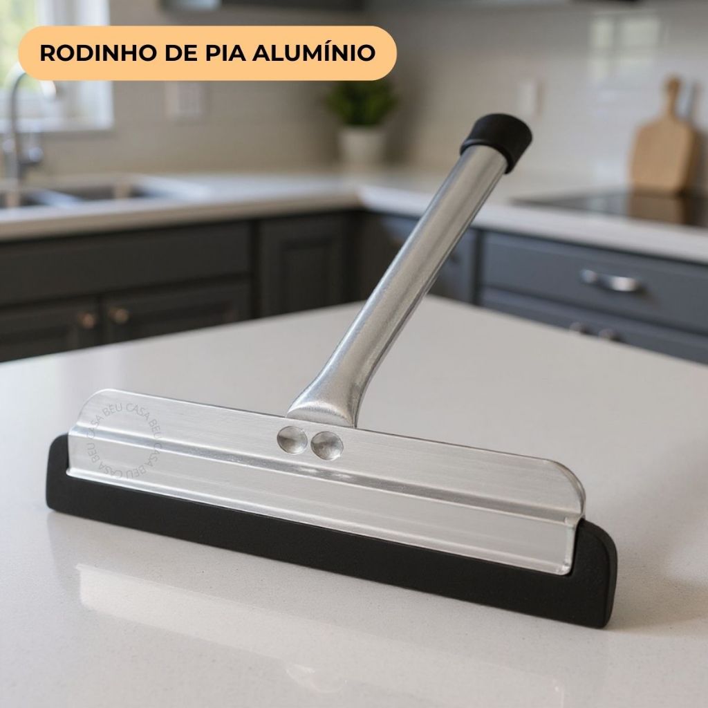 Rodinho de Pia Alumínio Kit 3 ou 2 ou 1 Peça Cozinha em Oferta na Shopee