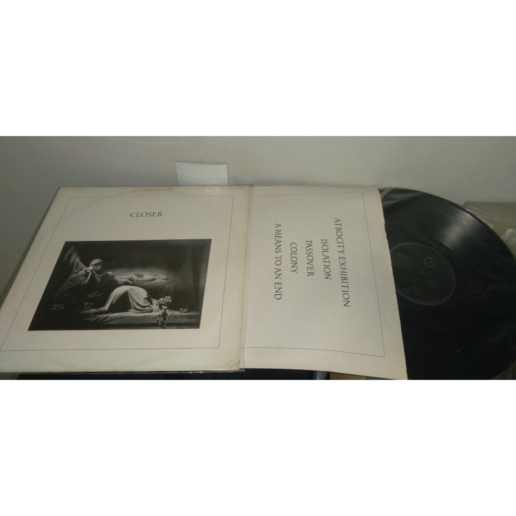 LP Joy Division Closer Versão Estúdio Eldorado + Canção Bônus