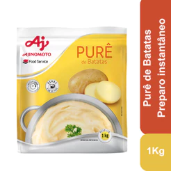 Purê de Batatas Ajinomoto® 1kg - Sabor Caseiro - Ideal para Guarnições, Recheios e Gratinados