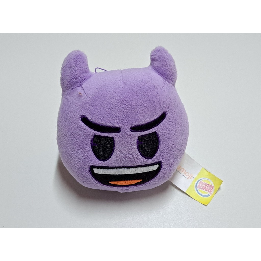 Emoji de Pelúcia Burger King - Roxo