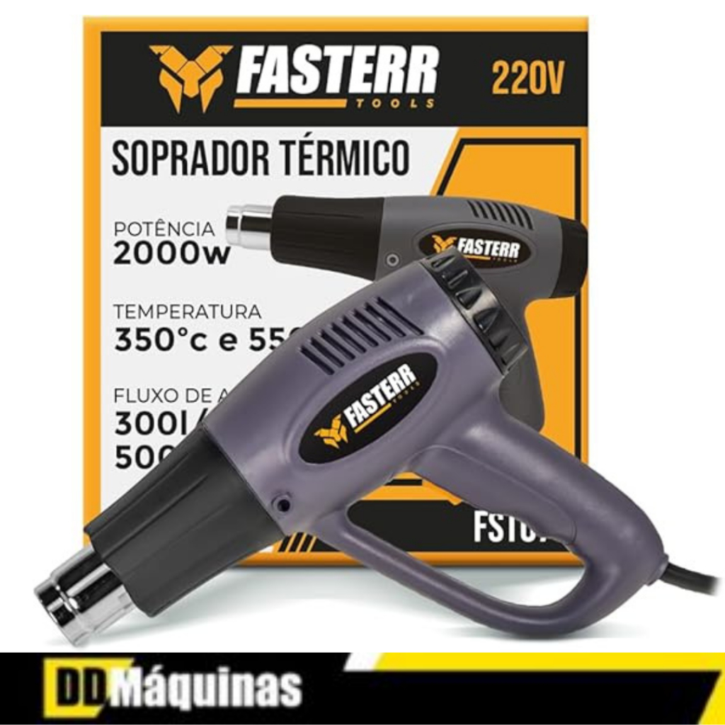 Soprador Térmico FST078 2000W 110V - Fasterr em Oferta na Shopee