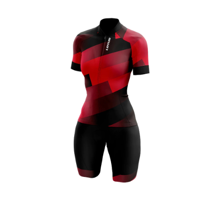 Macaquinho Ciclismo Feminino Macacão Almofadado Roupa Bike Pedal Mtb