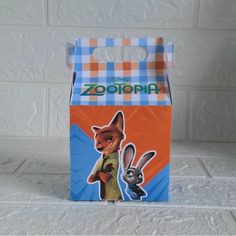 Caixinhas Personalizadas Zootopia Maletinha surpresa lembrancinha