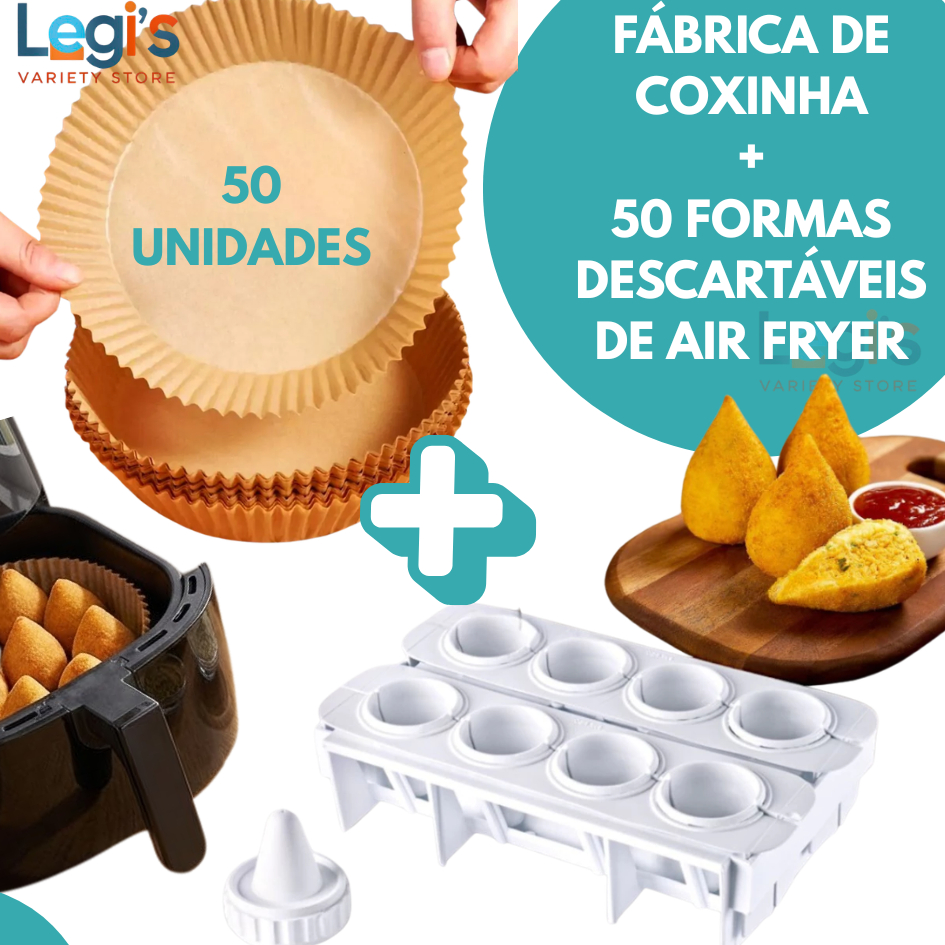 Kit de Fabricação de Coxinhas Completo