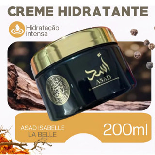 Creme Hidratante Corporal Asad 200g Pote - Isabelle la Belle em Oferta na Shopee