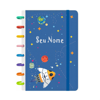 Caderno de Discos e Planner Personalizado - Caderno A4, B5 e A5 -Cometas C-32 em Oferta na Shopee