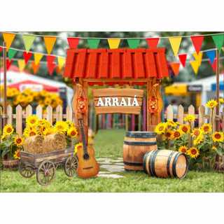 Painel em Tecido Sublimado Fundo Fotográfico FESTA JUNINA, CARNAVAL, NATAL 2,20m x 1,58m Horizontal em Oferta na Shopee
