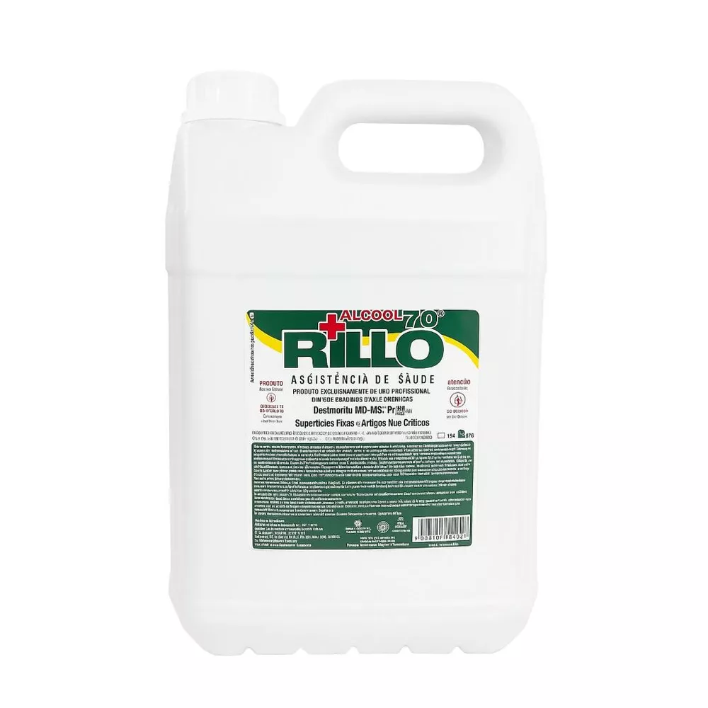 LIMPADOR MULTIUSO RILLO USO PROFISSIONAL SUPERFICIES FIXAS - DESINFETANTE DE ALTA EFICIENCIA