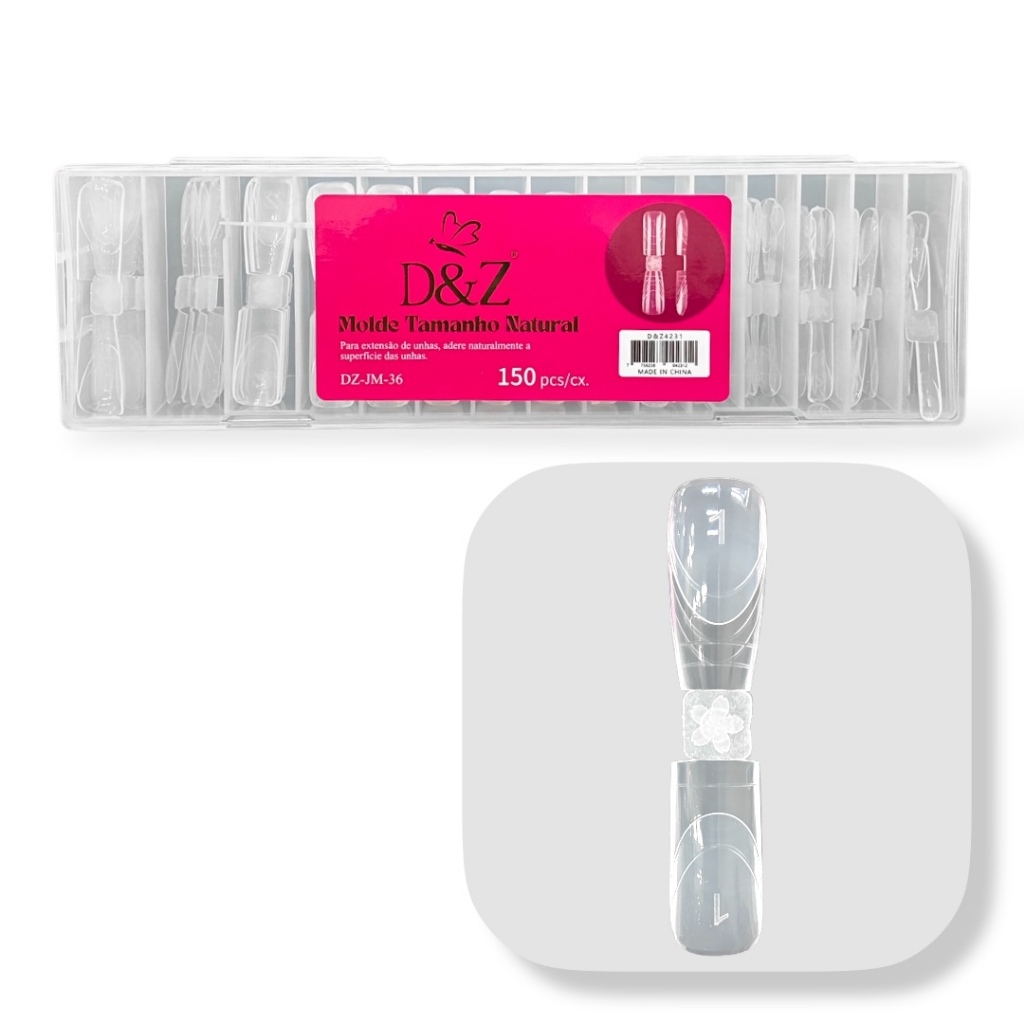 Molde F1 D&Z 150 pcs — Formato Quadrada (Molde Duplo)