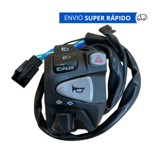 Punho Chave Luz Fan 150 Titan 150 2004 2013 Fan 125 2009 2013 Pisca Alerta Lampejo Cb 650 Nc 750 em Oferta na Shopee