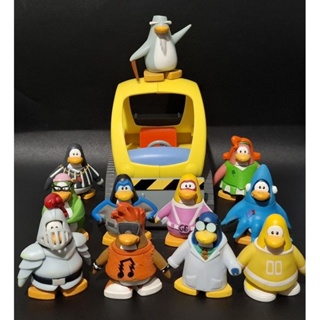 Club do Penguin Miniaturas originais Disney em Oferta na Shopee