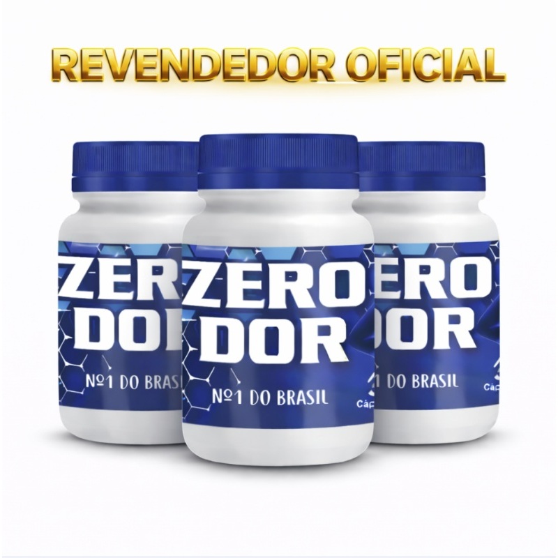 3x Suplemento Alimentar Zero Dor Original