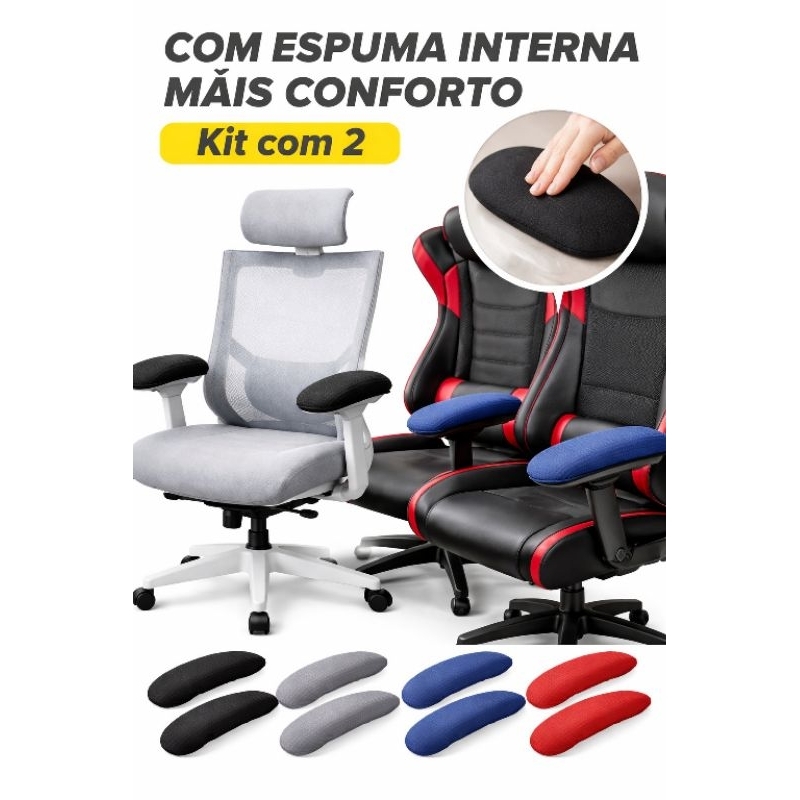 capa de braço de cadeira com espuma interna