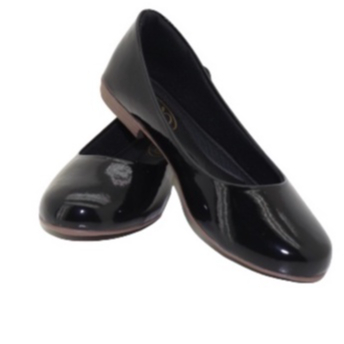 Sapatilha Feminina Clássica Comfortável Verniz Sem Laço