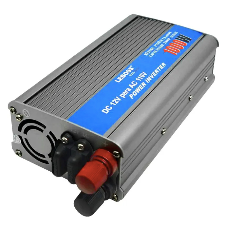 Inversor de 12v para 110V 1000W LEBOSS LB-521 - Conversor Transformador Tensão