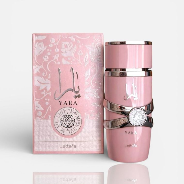 Lattafa Yara Perfume Feminino 100ml Eau de Parfum Original Importado Árabe Doce Floral