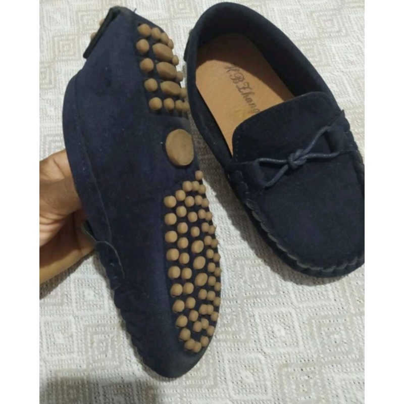 Sapato Mocassim Infantil Menino Azul Marinho