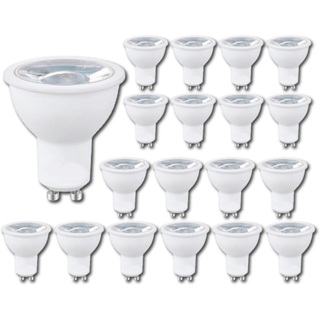 kit 20 Lampada dicroica led 4,8w/7w mr16 gu10 3000k 4000k 6000k para spot Bivolt em Oferta na Shopee