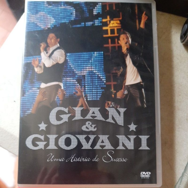 dvd Gian e Giovani uma história de sucesso