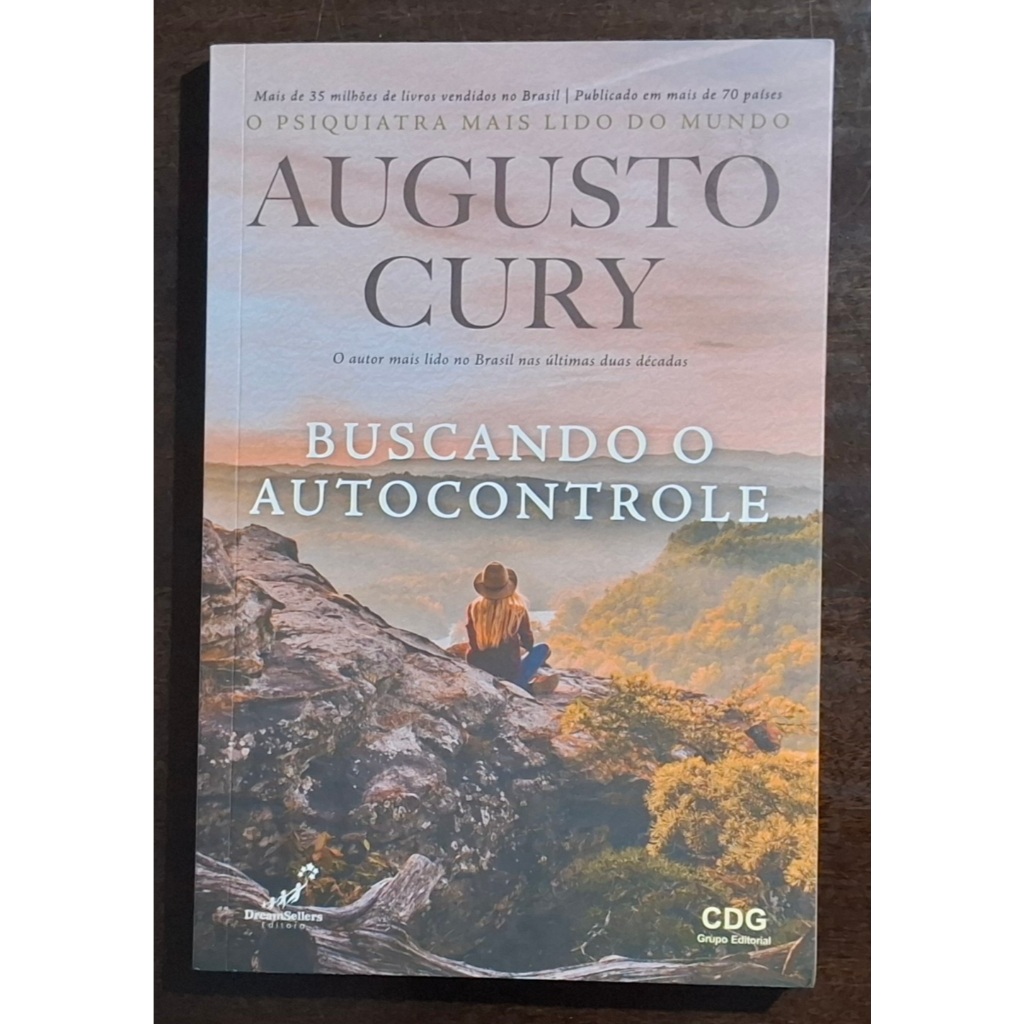Buscando o Autocontrole Augusto Cury CDG Grupo Editorial 2022 usado praticamente novo