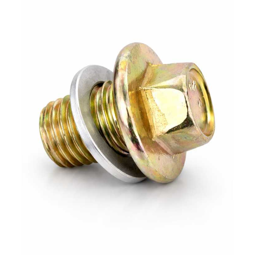 Parafuso Bujão Óleo Cônico M12 → M13 | Recupera Rosca Carter Titan 125 150 Fan YBR Factor Biz Pop em Oferta na Shopee