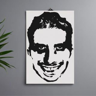 QUADRO DECORATIVO ARTISTA TRAP MATUE 3MM MADEIRA FITA DUPLA FACE