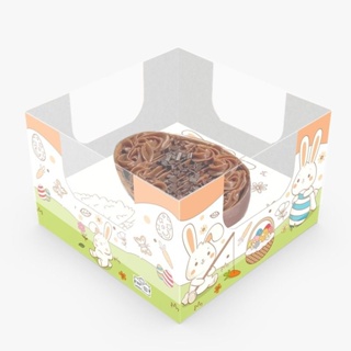 10 Caixa para Ovo de Páscoa de Colher dupla face  o outro lado pinta– 50g em Oferta na Shopee