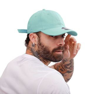 Boné Aba Curva em Algodão Liso Masculino com regulador Ajustável fivela em Oferta na Shopee