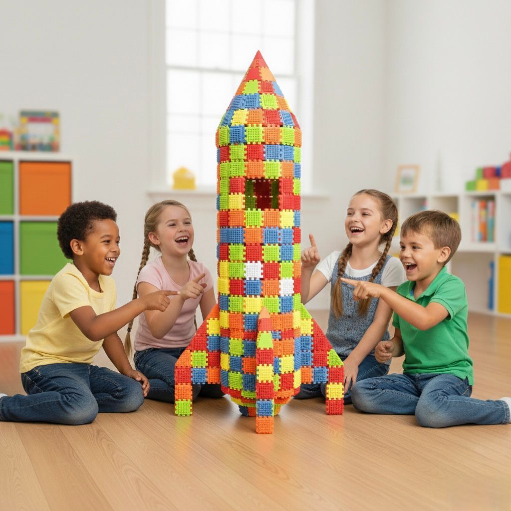 Blocos de Montar Coloridos Infantil 120 Peças Infantil Brinquedo Educativo Didático Menina Menino Autista Divertido em Oferta na Shopee