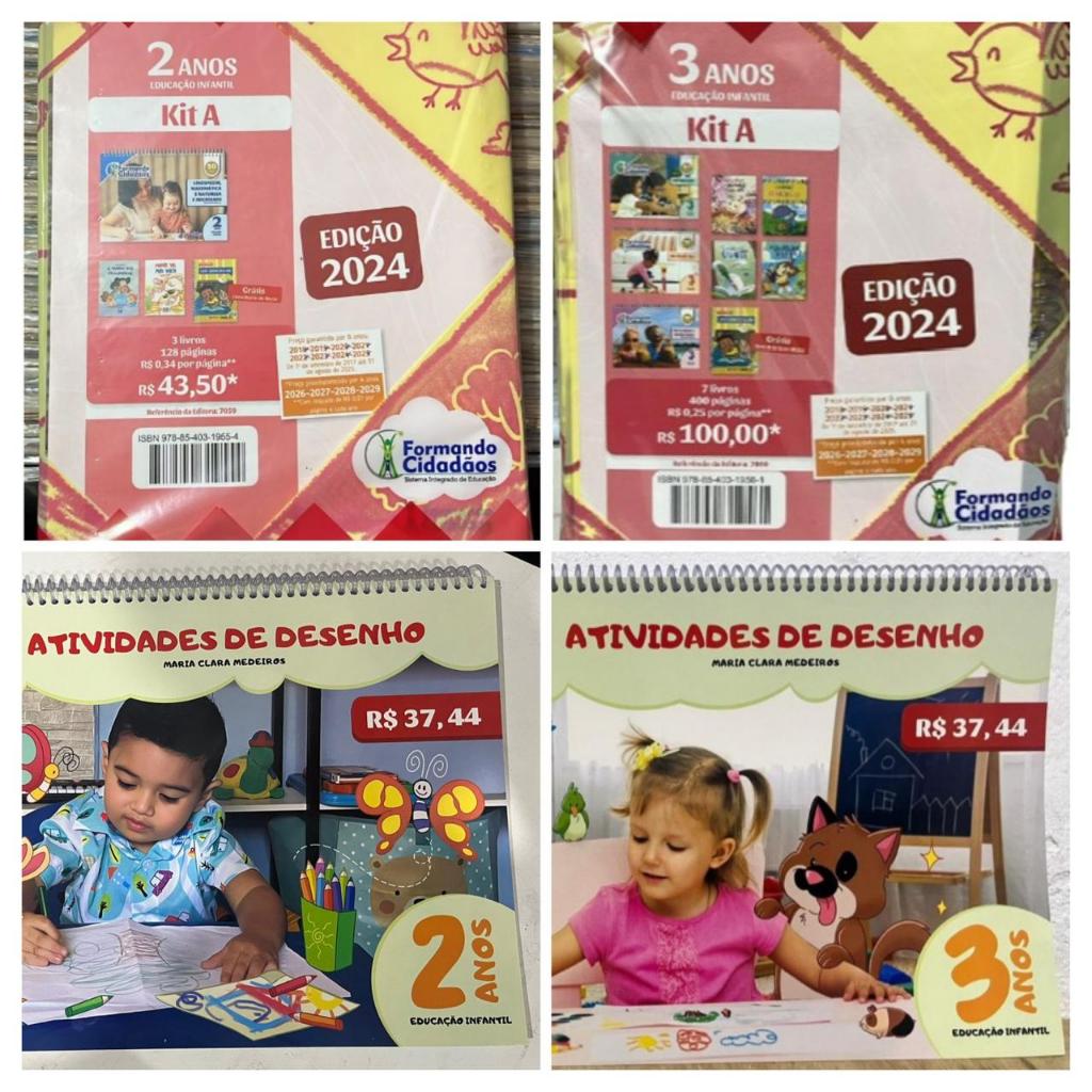 Formando Cidadãos - Educação Infantil (2 a 5 Anos) Kit A ou B 2026 em Oferta na Shopee