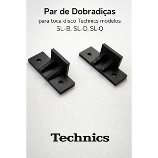 Dobradiças para Toca-Discos Technics SL-D2, SL-Q33, SL-BD20 – Alta Durabilidade e Encaixe Perfeito em Oferta na Shopee