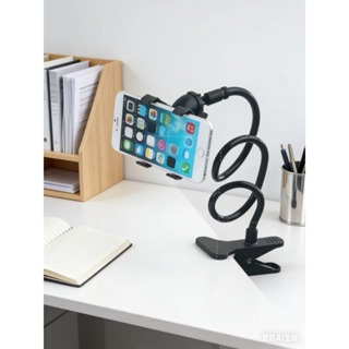Suporte Celular Articulado Flexível De Mesa Cama Presilha Universal 360° em Oferta na Shopee