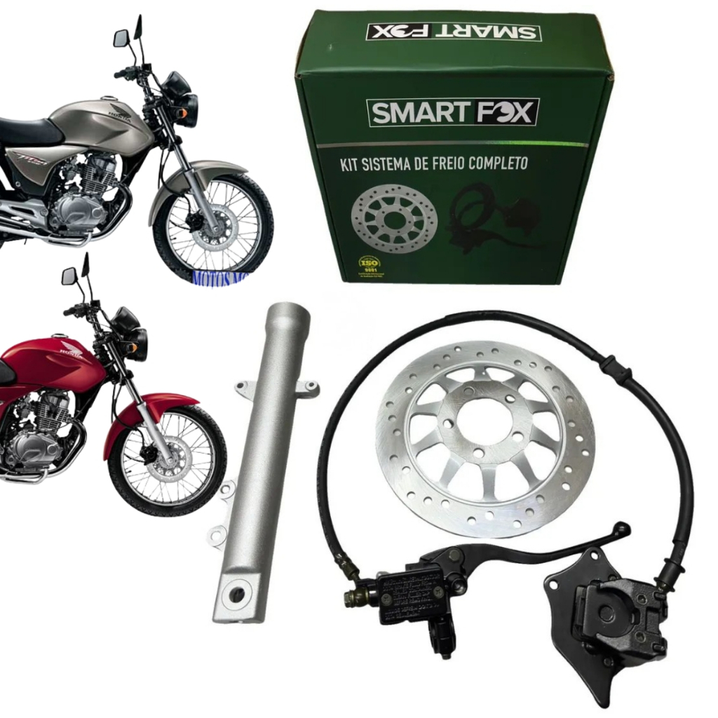 Kit A Freio Disco Cg Titan 150 2004 A 2008 Com Canela Tubo em Oferta na Shopee