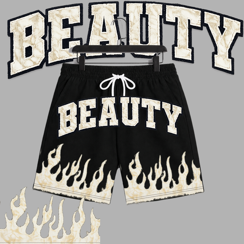 Bermuda Masculina BEAUTY Urban Life Street Minimalista Elastano Tac tel Com Elastano em Oferta na Shopee