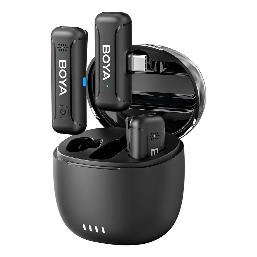 Sistema Microfone De Lapela By-wm3t-u2 Usb C Boya