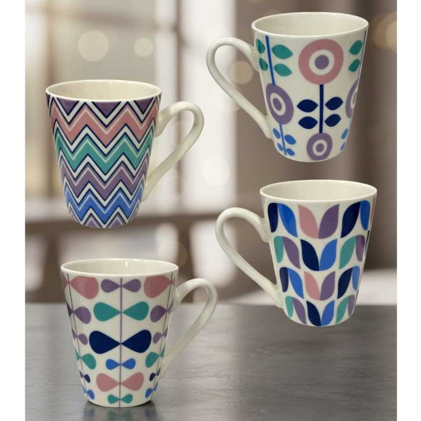 Caneca de Porcelana- xicara estampas Estilo Azulejo Português – 300ml em Oferta na Shopee