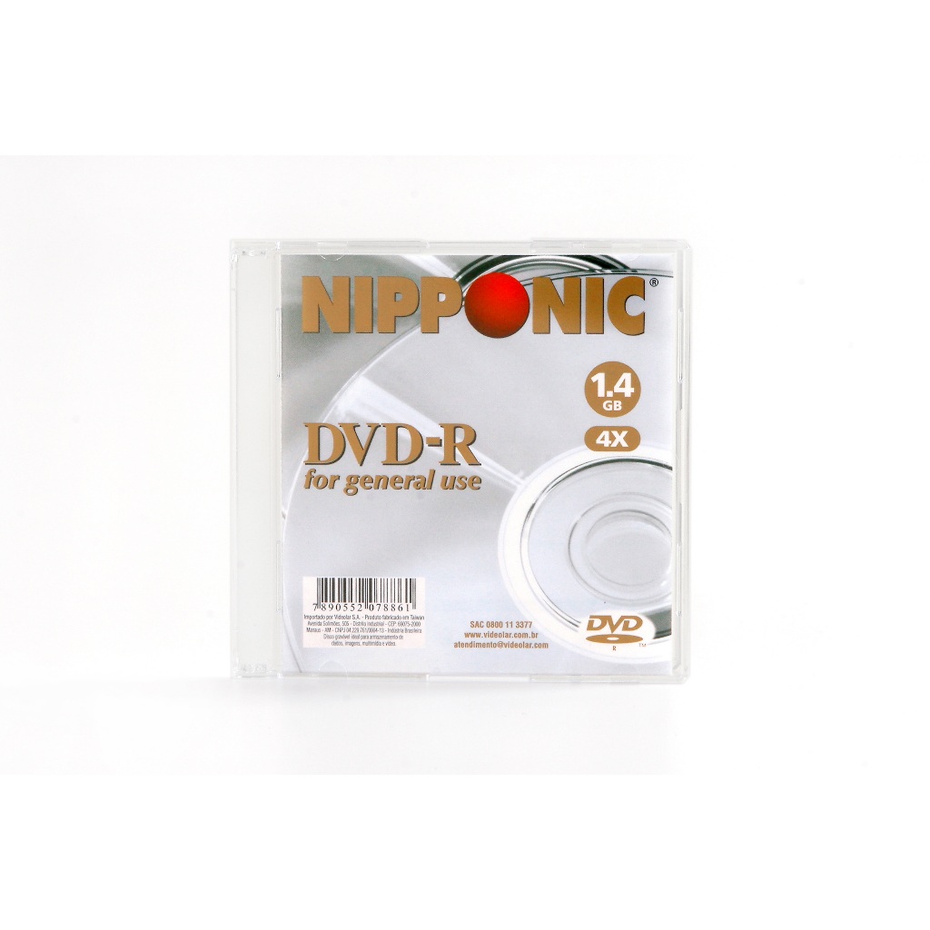 10 Mini Dvd-r Nipponic 1.4GB