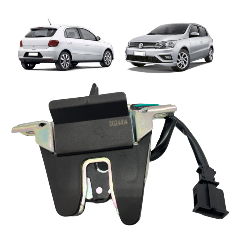 Fechadura Tranca Elétrica Tampa Traseira Porta Malas Com micro Switch Gol G5 G6 G7 G8 em Oferta na Shopee