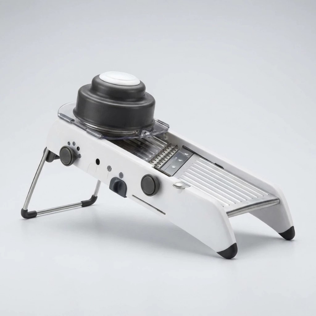 Mandolina Fatiador Legumes Inox Profissional 18 Cortes Ajustável