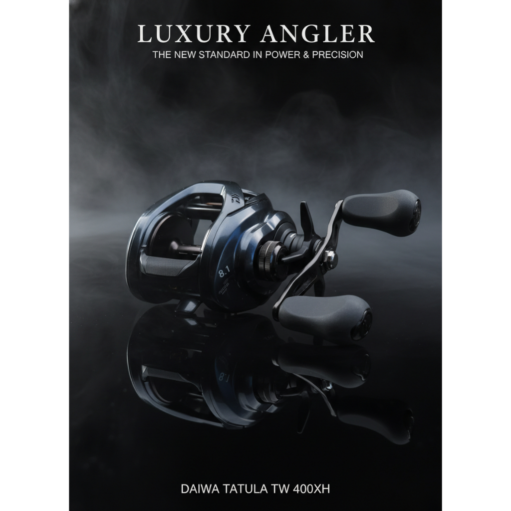 Carretilha Daiwa Tatula 400 | Alta Capacidade | Potência para Grandes Peixes