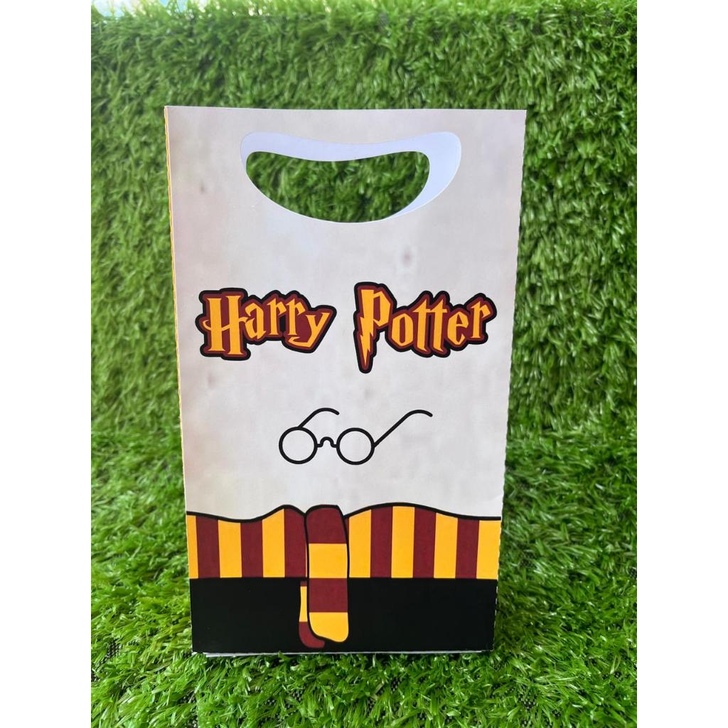 Sacolinhas Personalizadas Harry Potter 12x20cm.Lembrancinha-Sacolinhas-Mimos-Infantil-Kit Festa-Decoração-Aniversário.