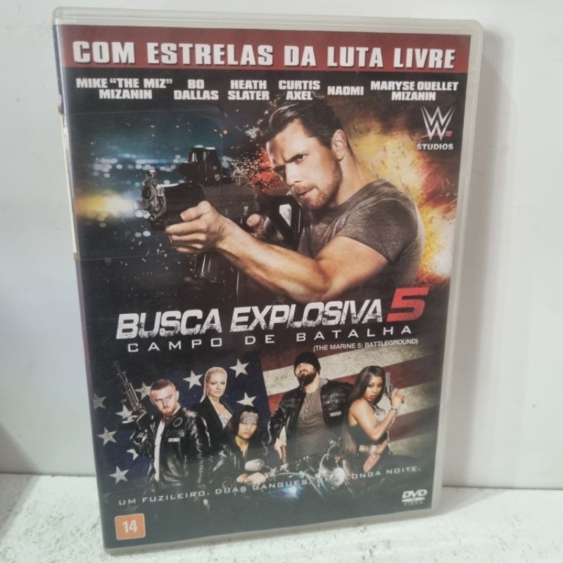 Dvd Original - Busca Explosiva 5: Campo de Batalha