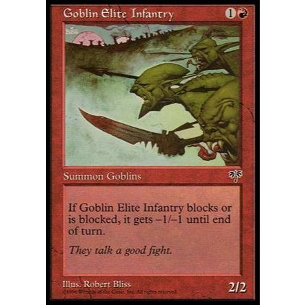 Infantaria de Elite dos Goblins (Goblin) - - Magic The Gathering