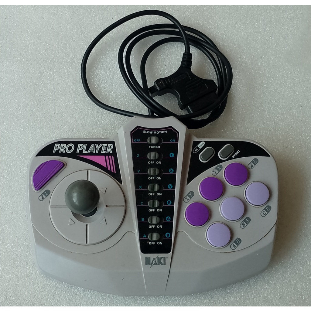 Controle Arcade Naki Para SNES e Mega Drive - Leia Descrição