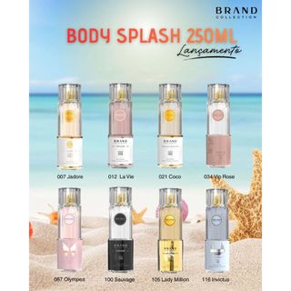Brand Collection Body Splash Lançamento 2026 Inspirações Perfumes Famosos 250ml - VARIOS OPÇOES