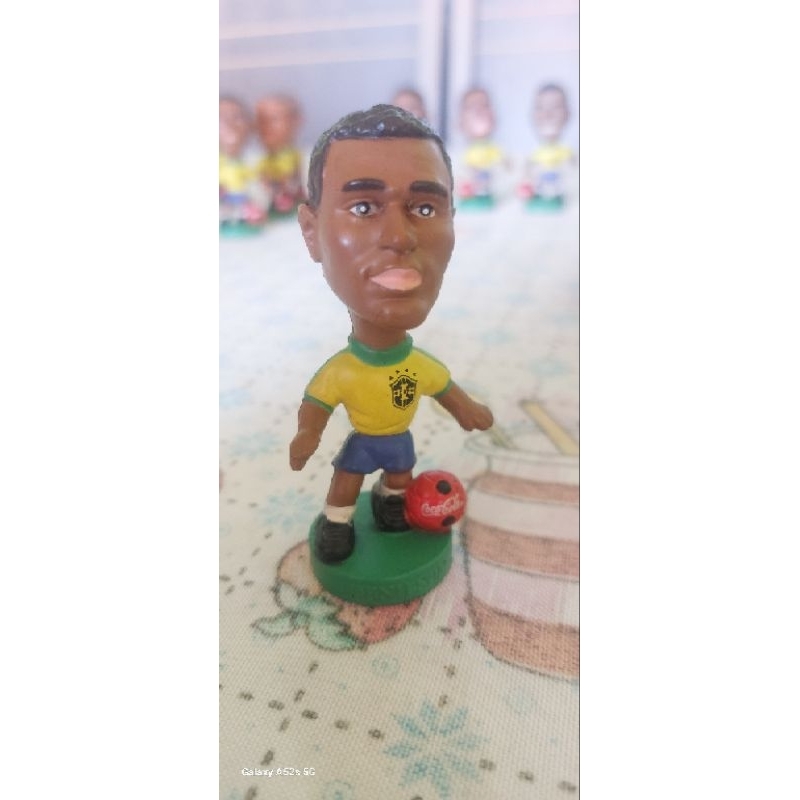 Mini Craque Da Seleção Brasileira Coca-cola Jogador Denilson