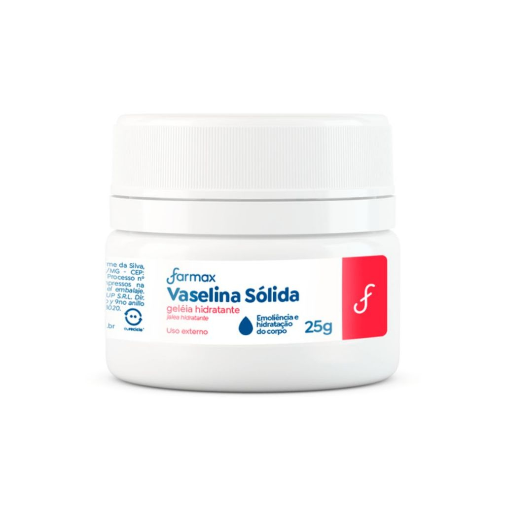 Kit Vaselina Sólida 25g Farmax Geleia Hidratante Protetora